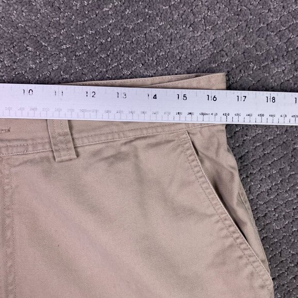 Vintage Polo Ralph Lauren Shorts Men's 33 Khaki Tan Chino Cargo - Picture 10 of 14